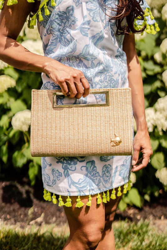 Chloe Clutch- 10 Gold Charm Options