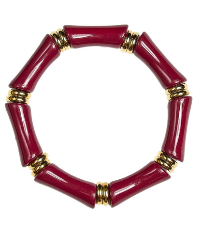 Logan - Bamboo Acrylic Bracelet