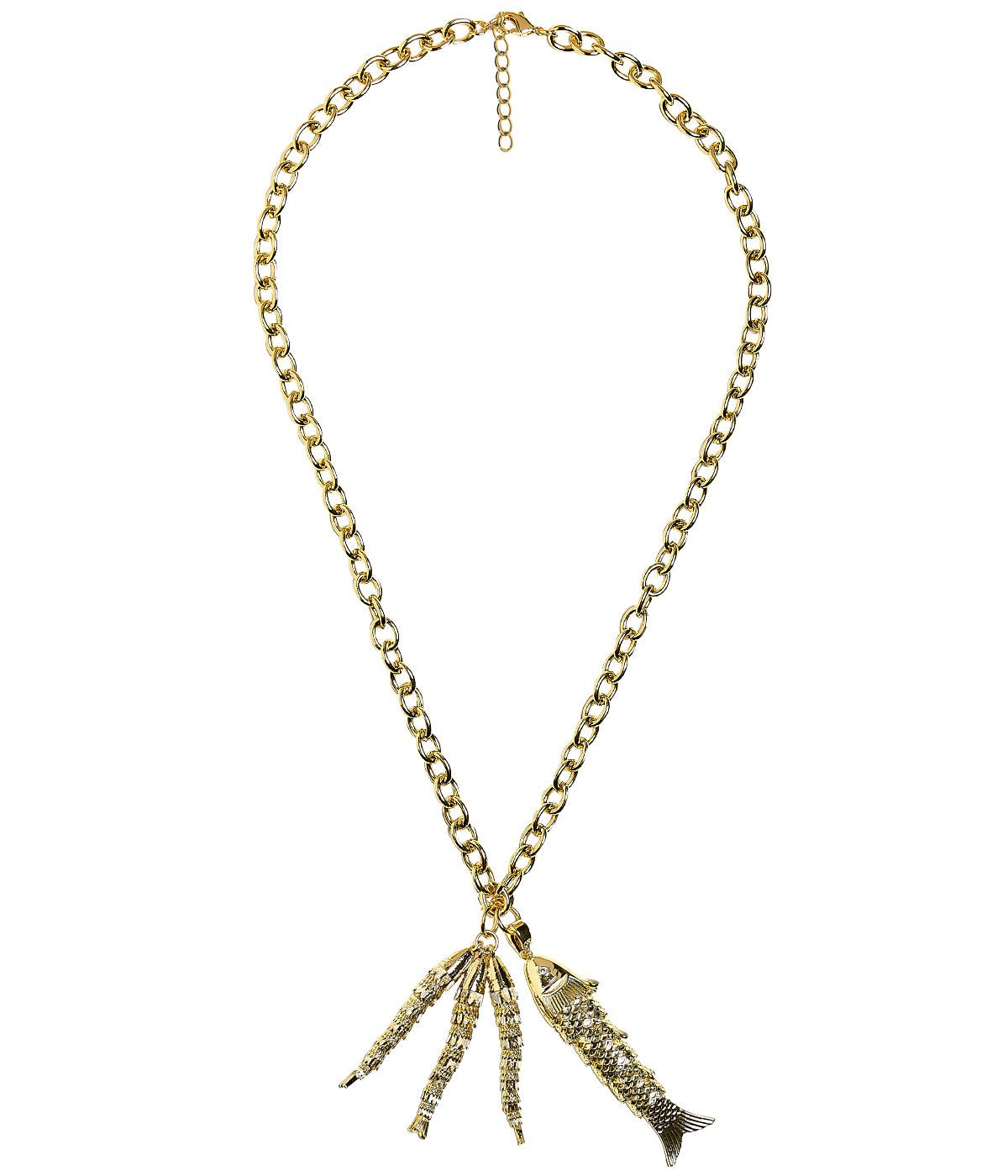 Lucky Double Fish Necklace- Momma and Baby Fish