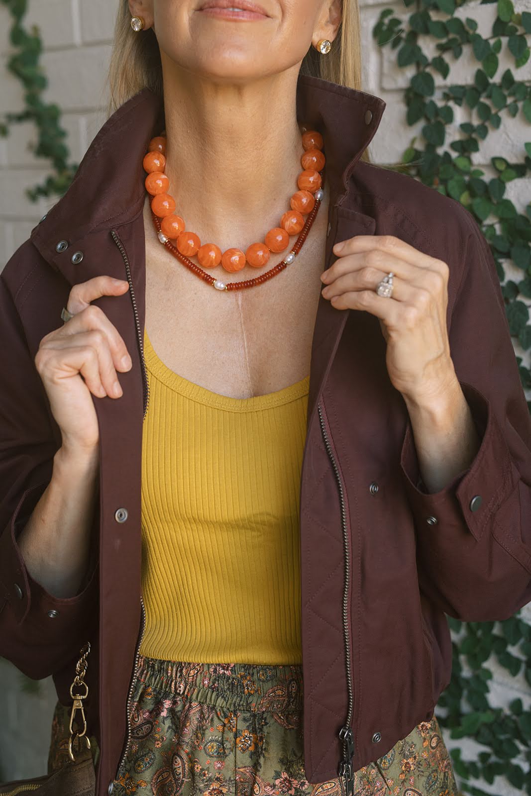 Jenny - Quartz Beaded Necklace with freshwater Pearl