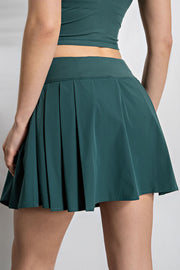 Active Pleat Tennis Skort