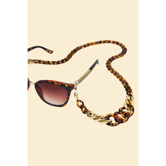 Glasses Chain - Wave Tortoiseshell - Presell