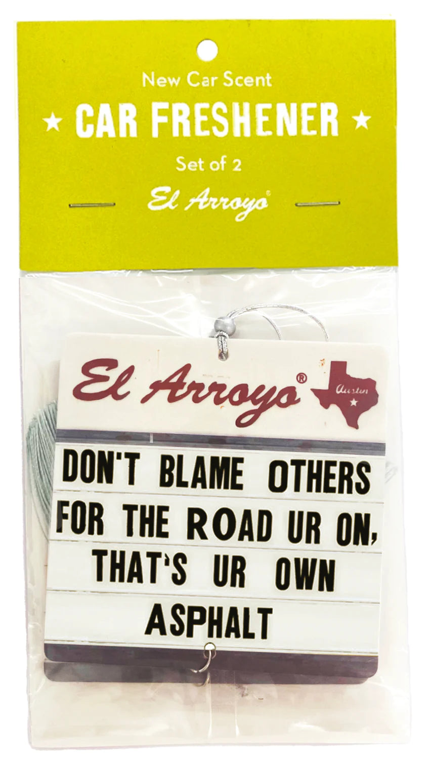 Car Air Freshener - Ur Own Asphalt