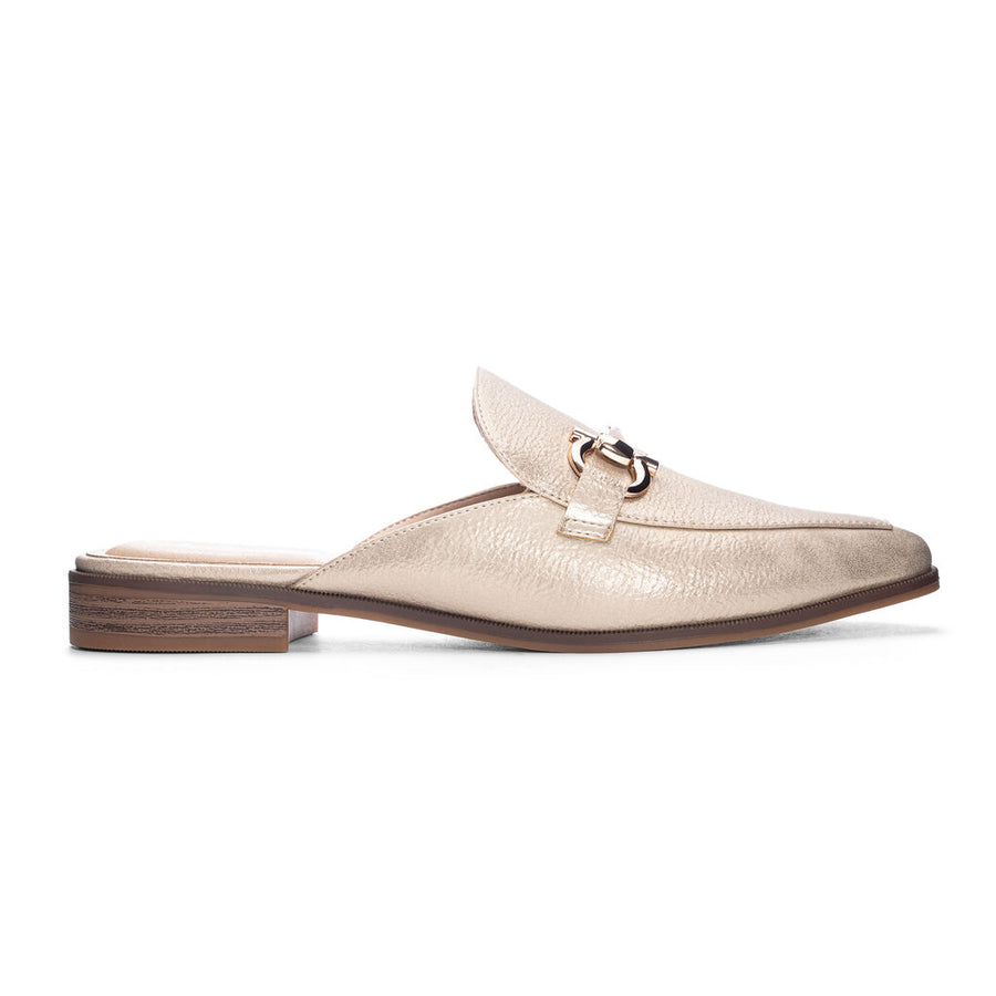 Gold Mule Slides
