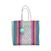 Mint Rainbow Hearts Citron Bag