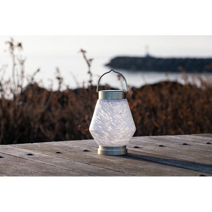 Solar Glass Boaters Lantern - Cone