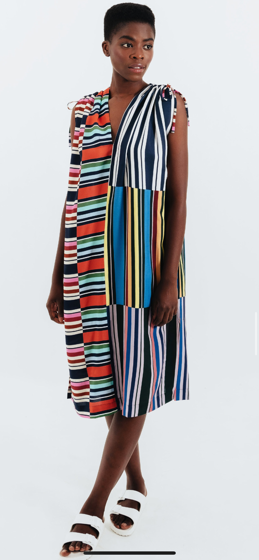 Stripe caftan