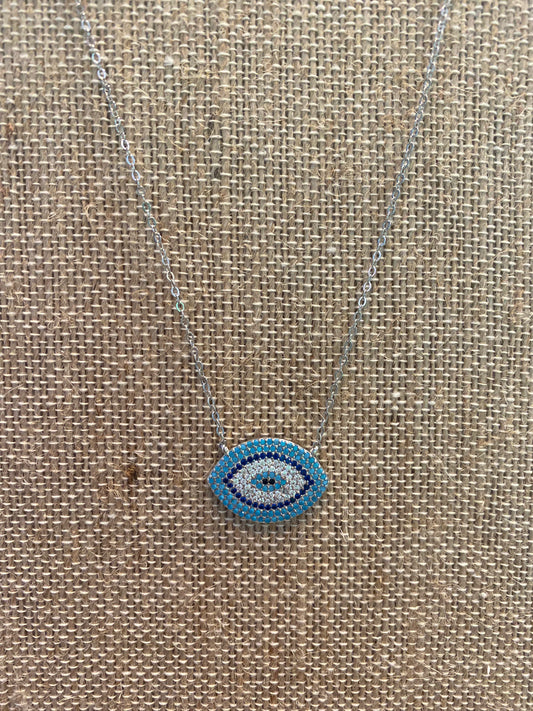 Layered Crystal Evil Eye