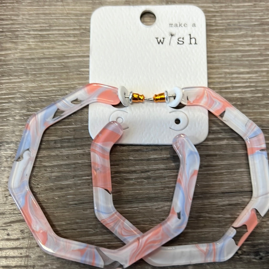 Acrylic hoops