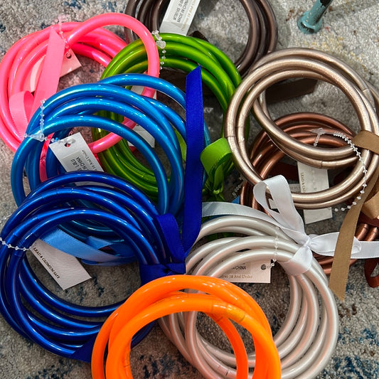 Jelly bracelets (runs large)