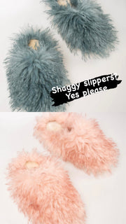 Furry shag  Slipper