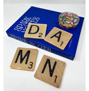 Scrabble Coasters