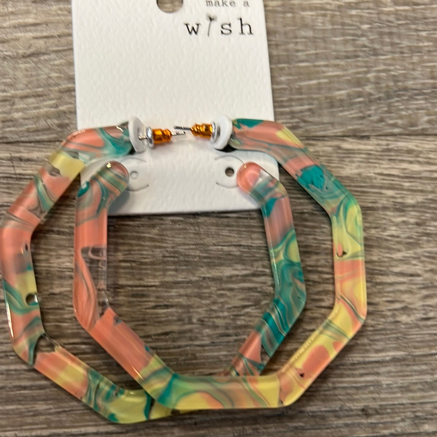 Acrylic hoops