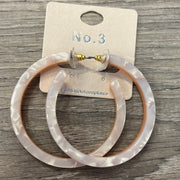 Acrylic hoops