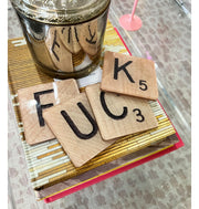 Scrabble Coasters