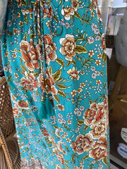 Turquoise Skirt