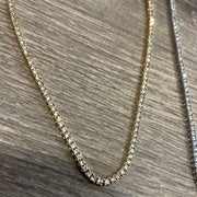 Tennis necklace