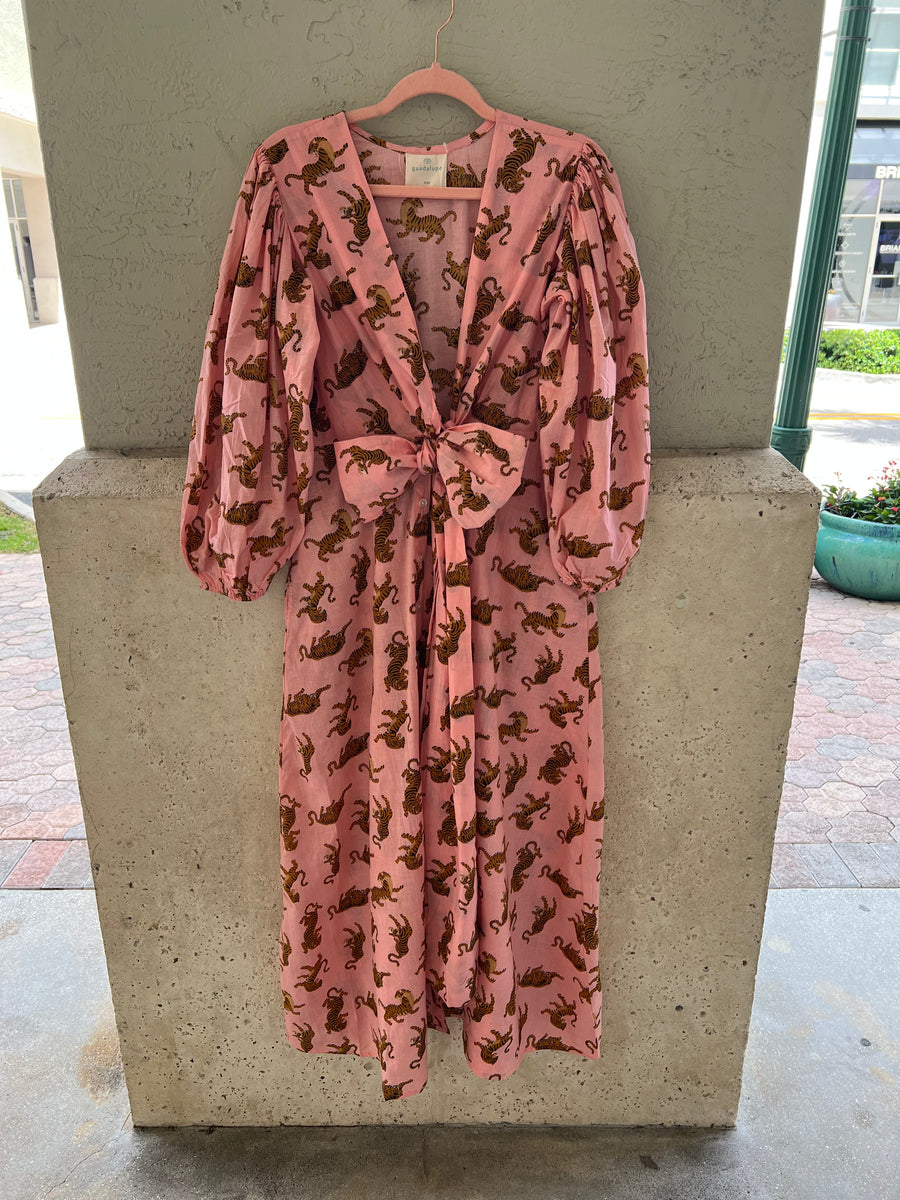 Tiger Wrap Dress