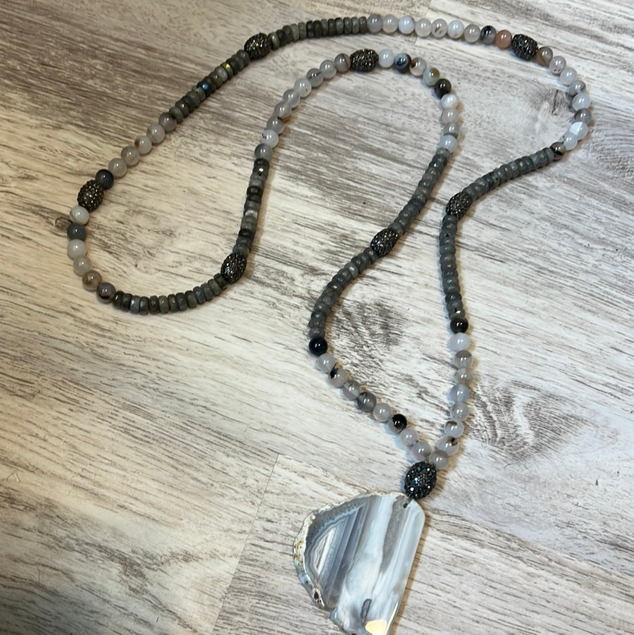 Crystal Moon necklace