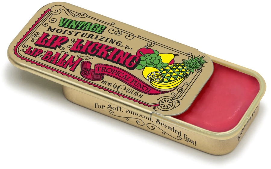 Lip Licking Lip Balm Vintage Tins