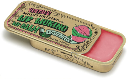 Lip Licking Lip Balm Vintage Tins