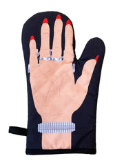 Queen of the Kitchen Oven Mitt and Potholder